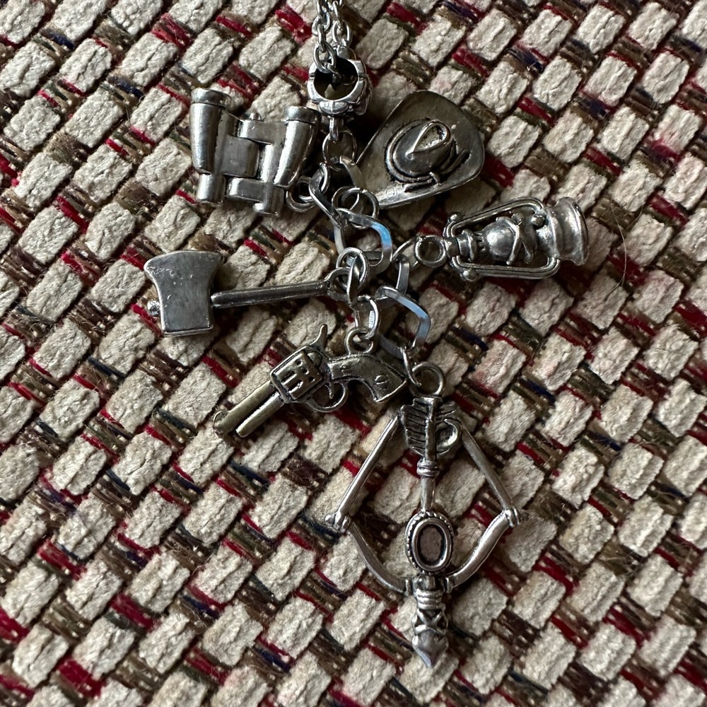 Walking Dead Charm Necklace! 🧟‍♀️